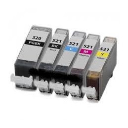 Nero 10ml con chip per Canon Ip3600/IP4600/MP540/MP620/630