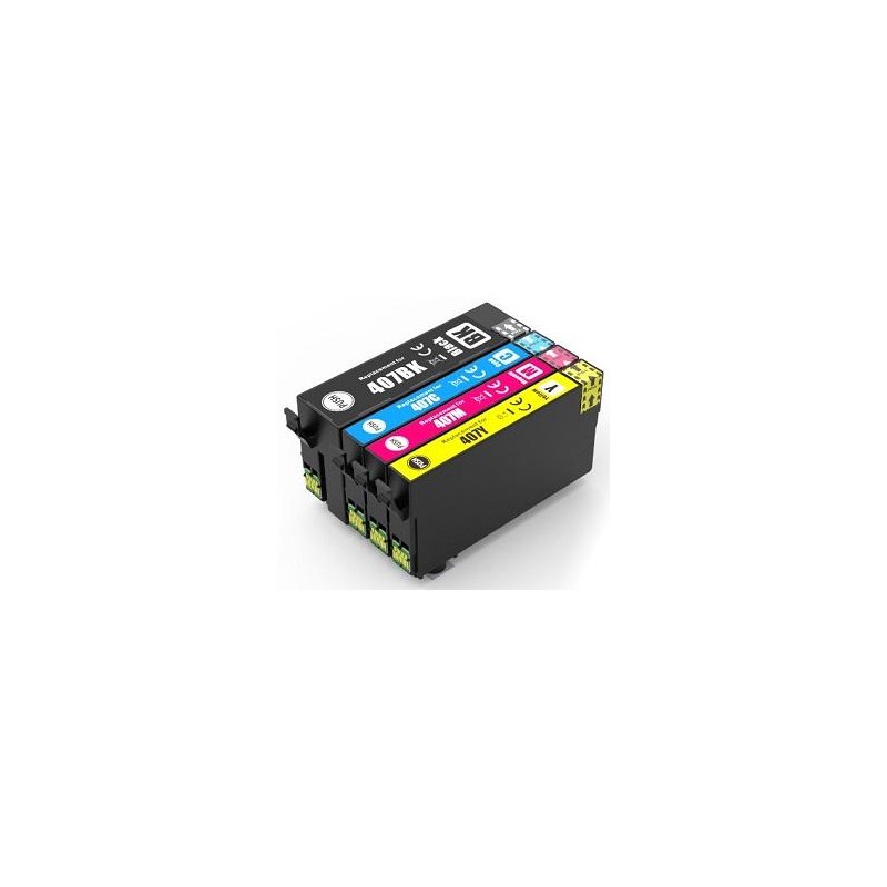 Black 45ml compatible Epson WF-4745 Series-2.6KC13T07U140